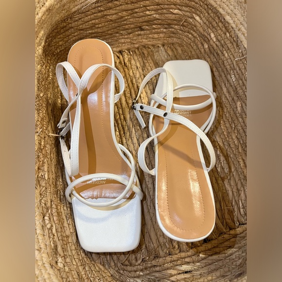 Sandals Women Summer,Square Head Gourd Shaped Alien High Heels Open Toe Beach - Picture 2 of 12